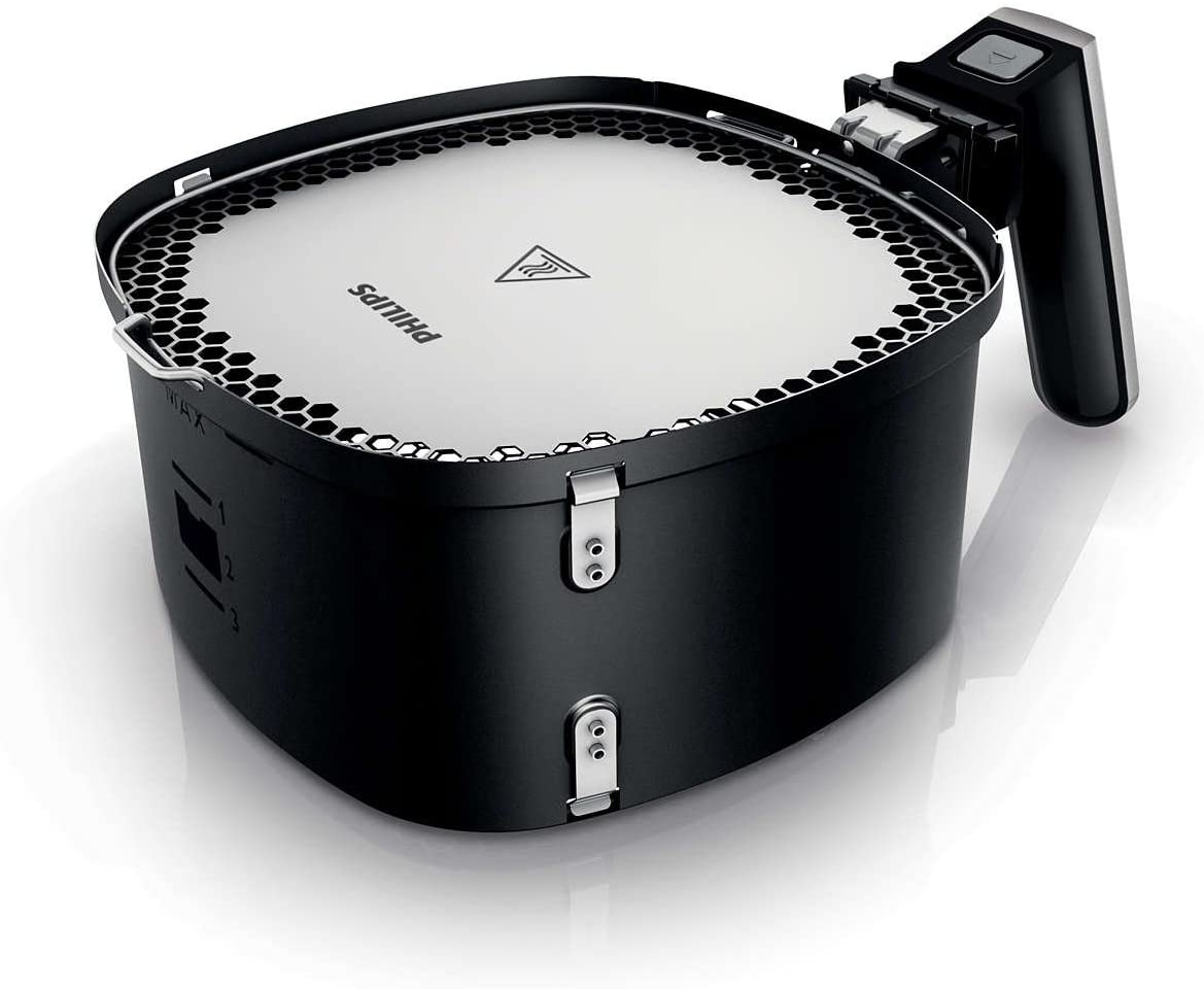 Philips, Hd9980/20 Electric Pan Basket, Silver/Black