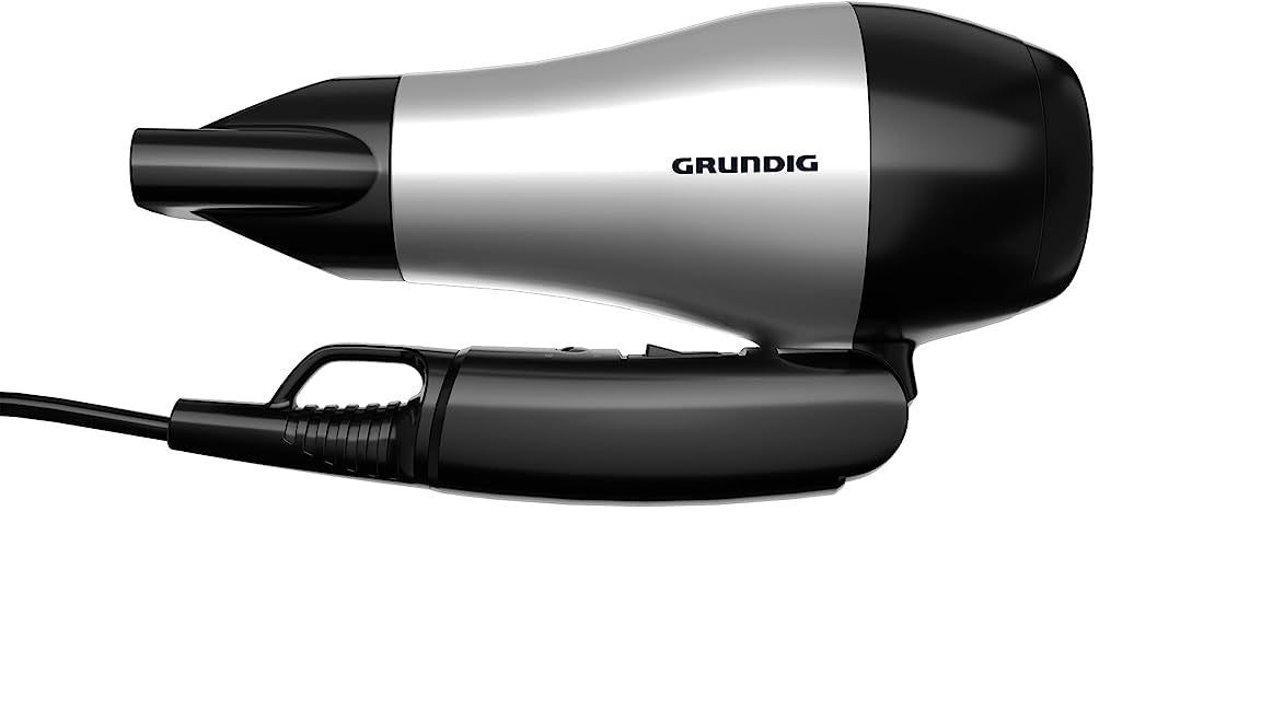 Grundig, Travel Hair Dryer 1200W Silver
