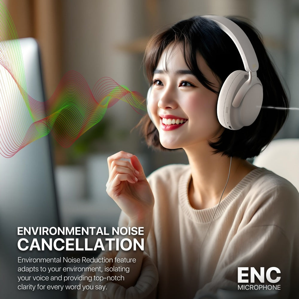 Fantech, Wh07A Go Vibe: Bluetooth, - Active Noise Cancelling (Anc) Wireless Headset