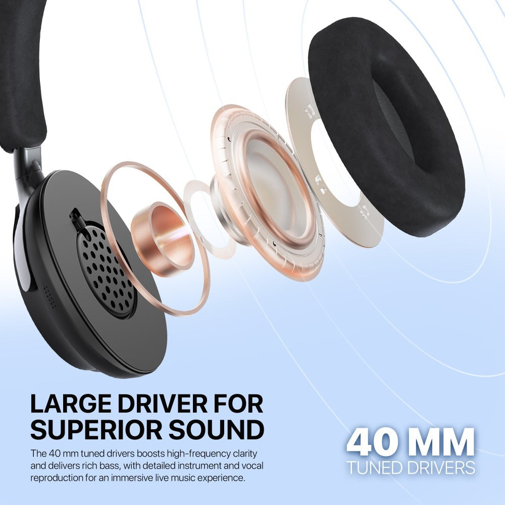 Fantech, Wh07A Go Vibe: Bluetooth, - Active Noise Cancelling (Anc) Wireless Headset