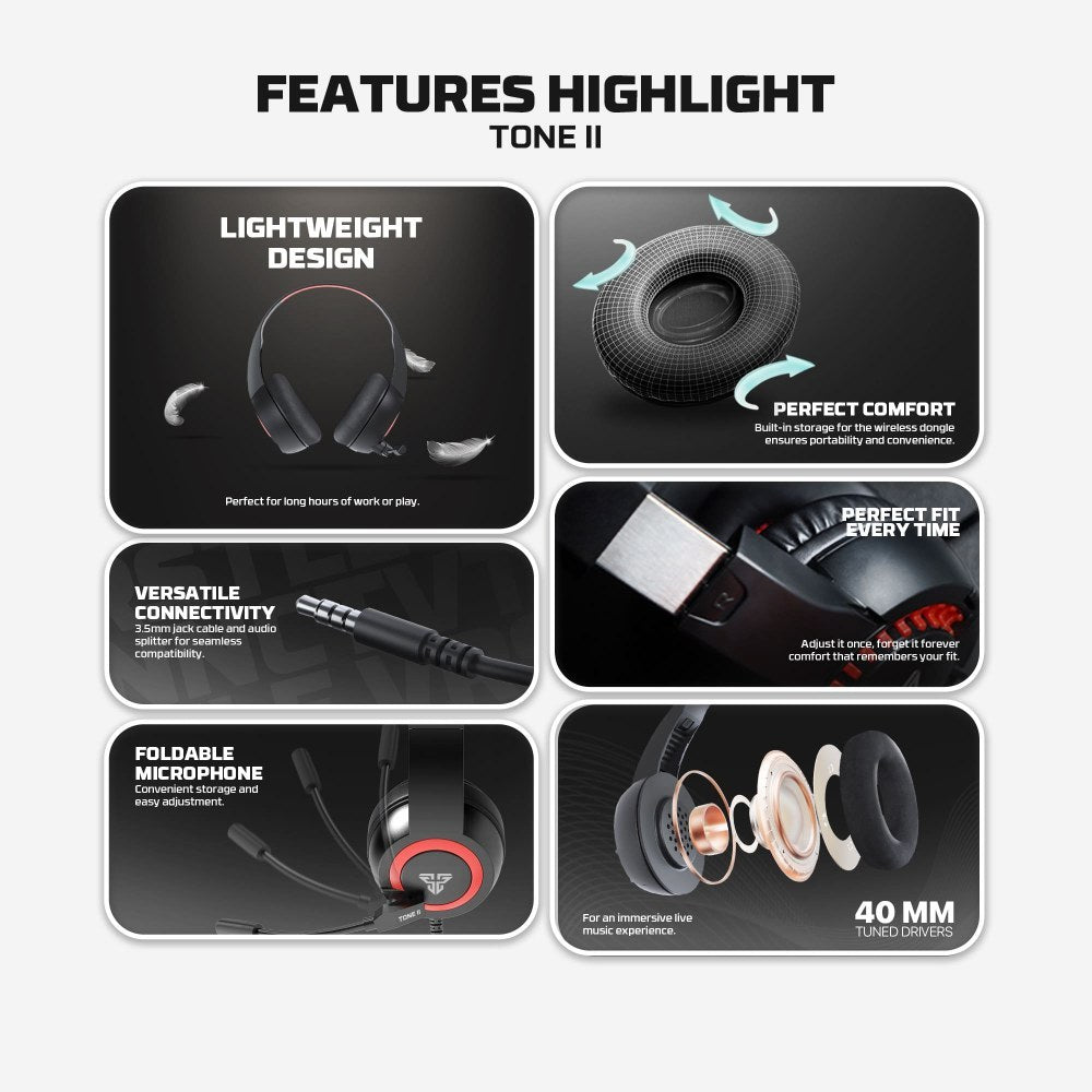 Fantech, Hq56 Tone Ii Gaming Headset