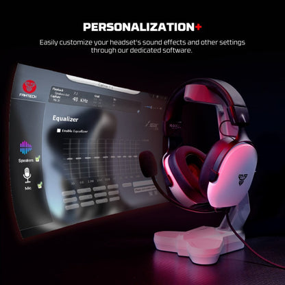 Fantech, Hg30 Carbon Usb 7.1 Virtual Surround Sound Gaming Headset, Crystal-Clear & Powerful Sound, Available in Different Colors