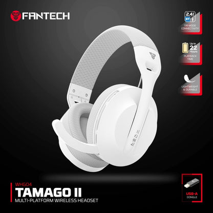 Fantech, Whg04 Tamago Ii Multi-Platform Wireless Headset, Available in Different Colors