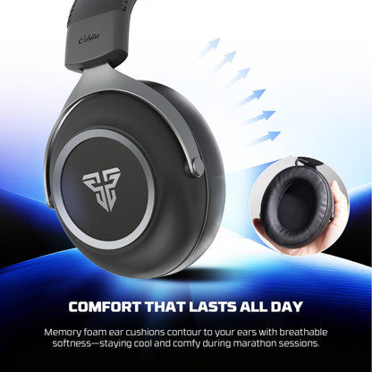FANTECH ORBITA WHG07 Orbita 7.1 Wireless Gaming Headset: 170H Battery, AI Noise Canceling Mic, Quad-Mode Bluetooth