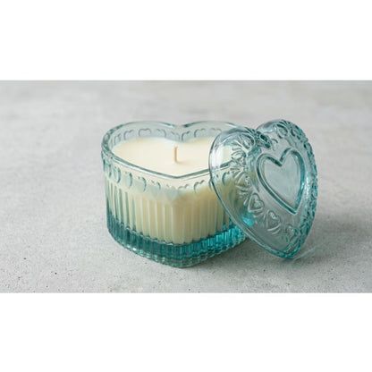 Blue Bells Scented Heart Candle | FINMANLIFE, SK932G