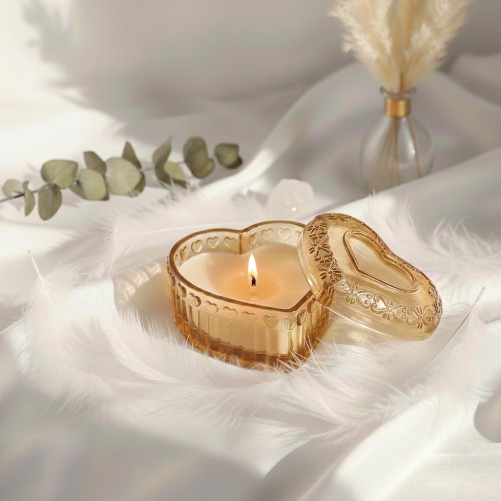 Drunk Seal Scented Heart Candle | FINMANLIFE, SK932Y