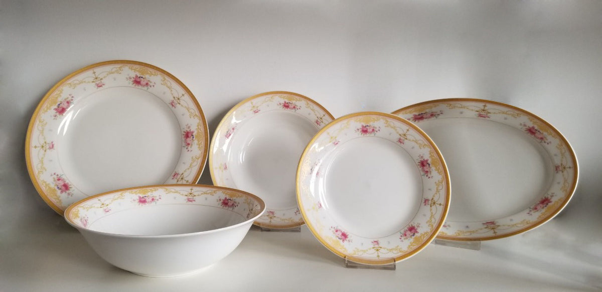 Zenit, New Bone China 20Pc European Dinner Set