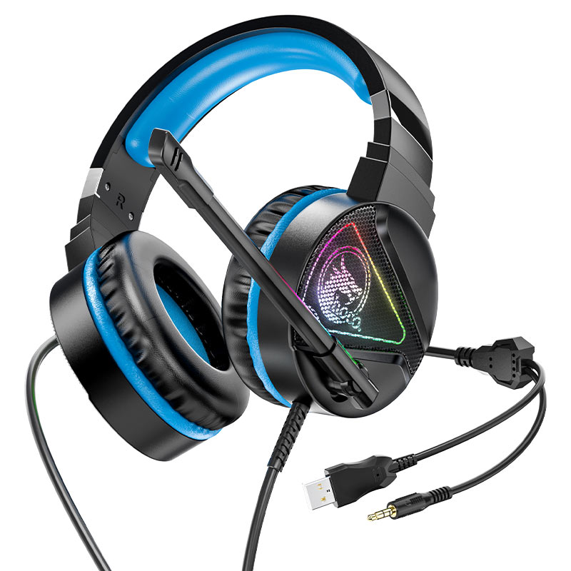 Hoco, W104 Magic Tour Gaming Headphones, Available In Different Colors