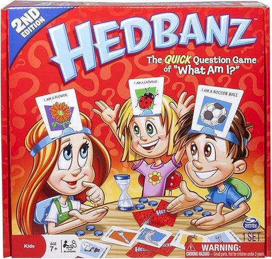 Hedbanz Game 2Nd Edition The Quick Question Game Of What Am I?