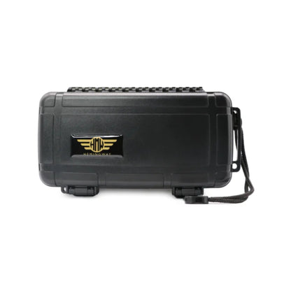 Hemingway, Travel Box Small Hard Case with Pluck Foam Insert Plastic Box Cigar Case, HEM-7001