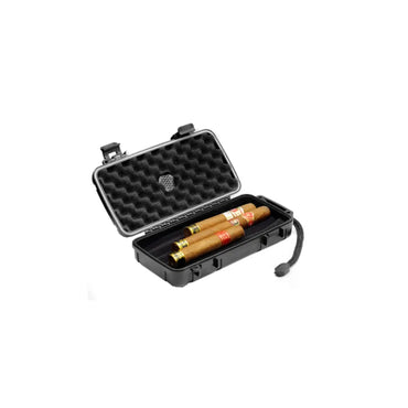 Hemingway, Travel Box Small Hard Case with Pluck Foam Insert Plastic Box Cigar Case, HEM-7001