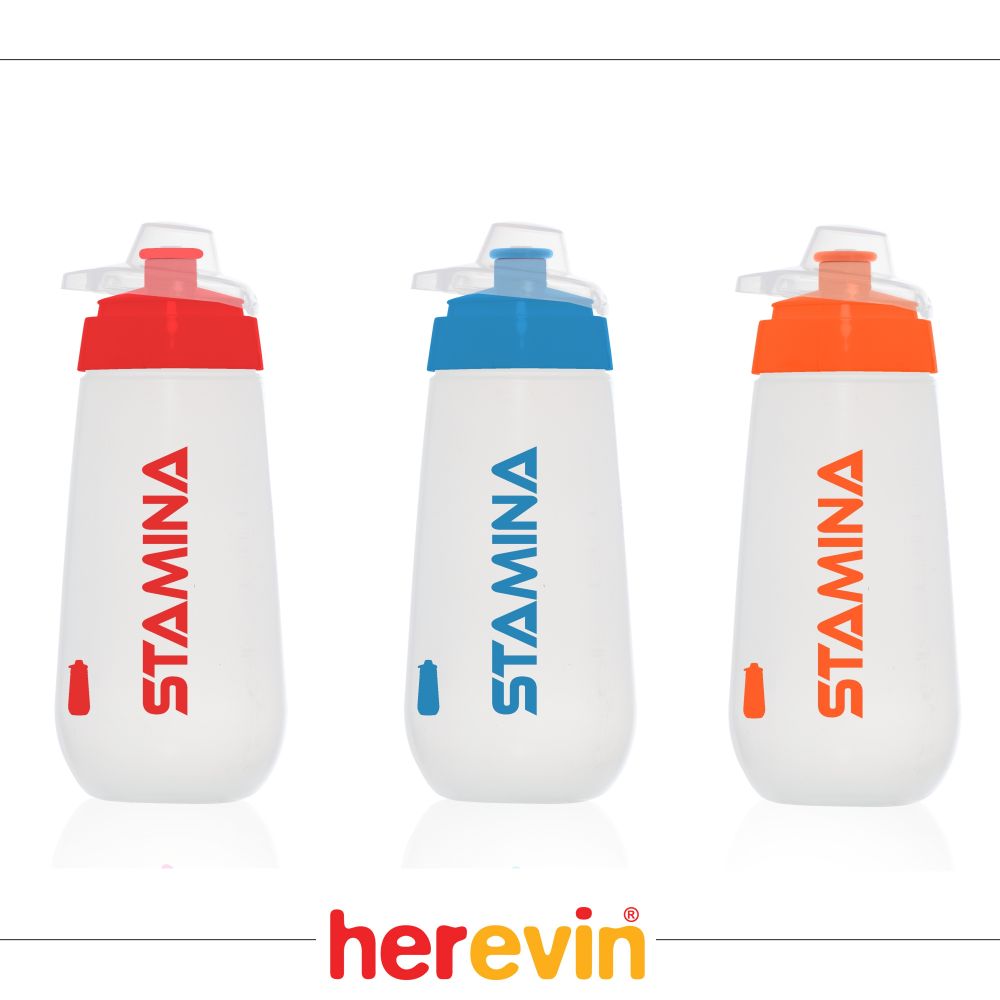 Herevin, 0,72 lt Decorated Sports Bottle-Stamina Orange