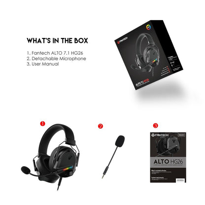 Fantech, Hg26 Alto 7.1 Gaming Headset