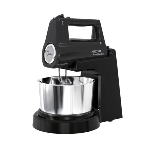 Midea, Stand Mixer 400W, 5 Speeds [Black], HM0293A