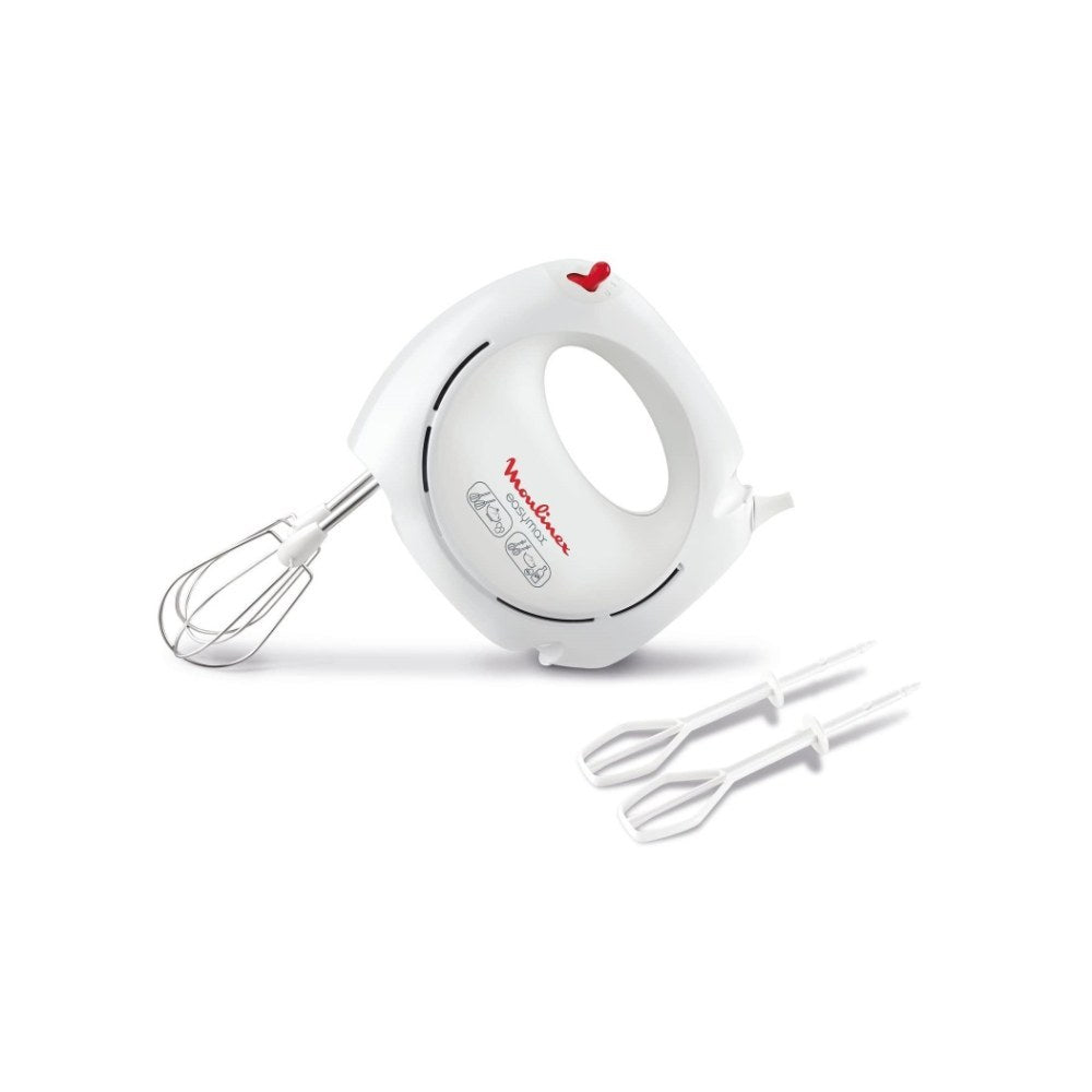 Moulinex, Hand Mixer, 2 Whisks, 5 Speeds 200W, HM2501B1