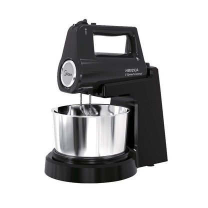 Midea, Stand Mixer With Stainless Bowl Black Color 400W 5 Speeds