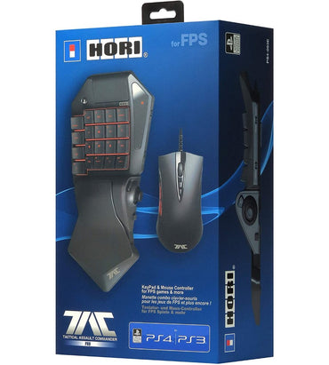 Hori, Tactical Assault Commander Pro Keypad And Mouse Controller For Ps4 &Ps3 Fps Games Officially Licensed By Sony - Playstation 4