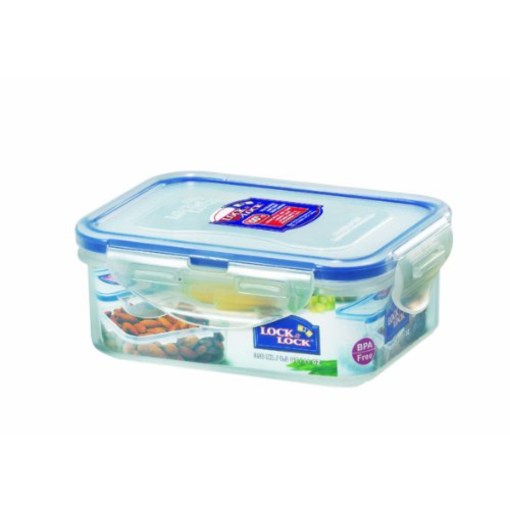 LocknLock, Rectangular Short Food Container 350Ml,Hpl806
