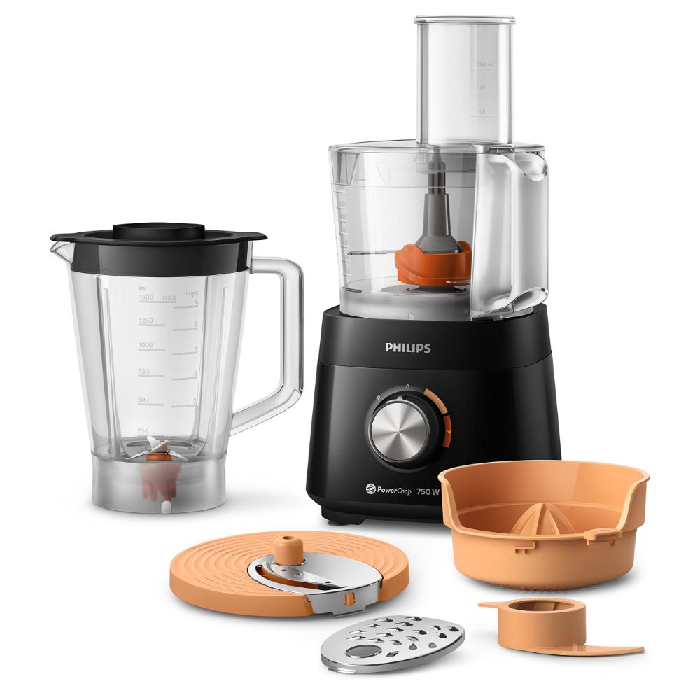 Philips, Food Processor 750W 1.5L Black