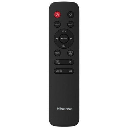Hisense, Hs205 2.0 Channel Soundbar, 60W, Wireless
