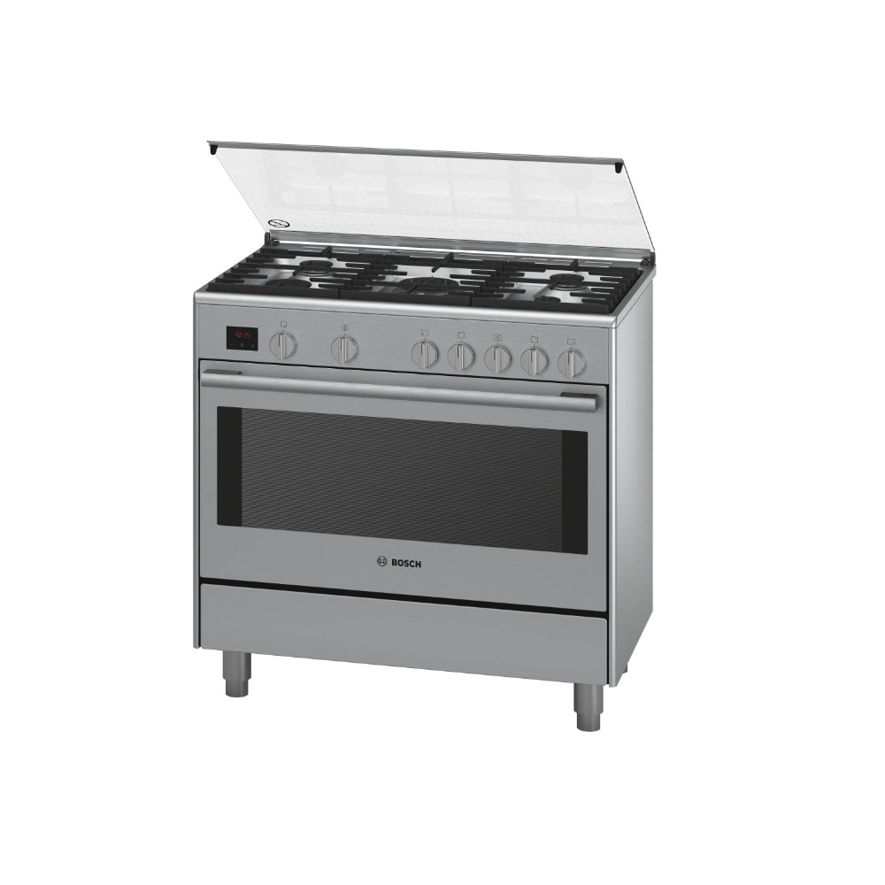 Bosch Serie II Gas Range Cooker 90cm, HSG738257M