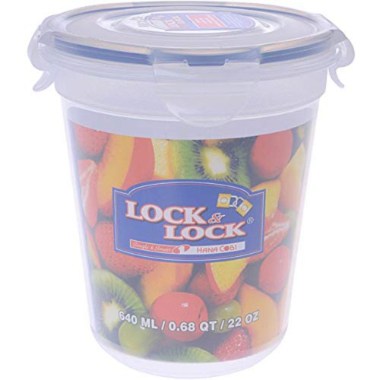 LocknLock, Zen Style Round Food Container 640Ml,Hsm9140