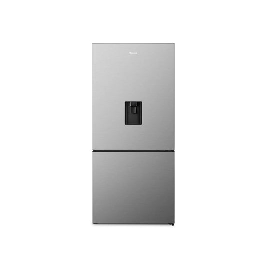 Hisense Fridge Bottom Freezer 605L - 80cm Nofrost Water Dispenser [Silver], HSN-RB5P504