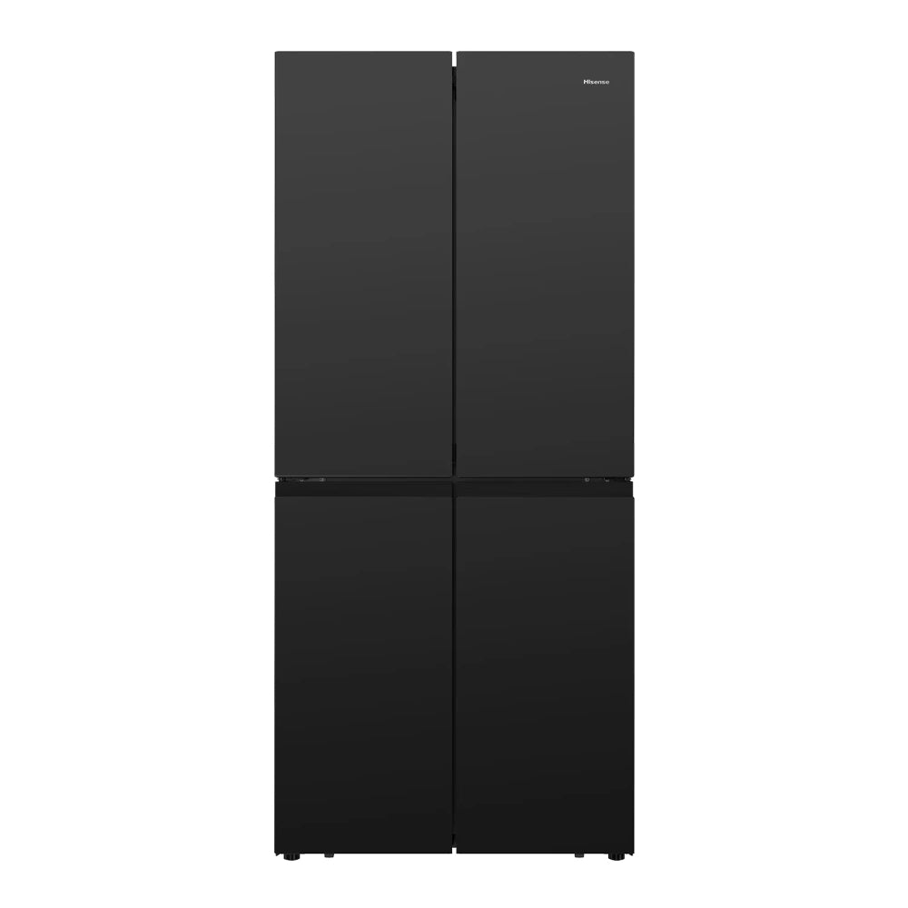 Hisense Fridge 4 Doors, 749L, Black Glass, Dual Tech, No-Frost Metal Inverter, HSN-RQ7G560N