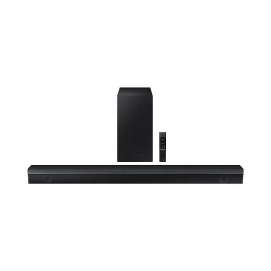 Samsung 3.1CH Soundbar w/Dolby 5.1 DTS Virtual:X, Bass Boosted, Built-in Center Speaker, Subwoofer Included, HW-B650/ZN, HW-B650