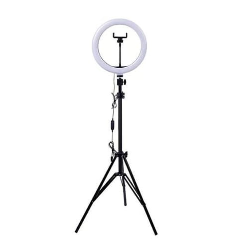 Ringlight, Selfie 26Cm White Ring Fill Light & Beauty Face Multiple Color Temperature
