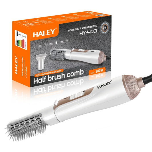 Haley, Half Brush Comb Hair Straightener ? 800W (Model Hy-4001)