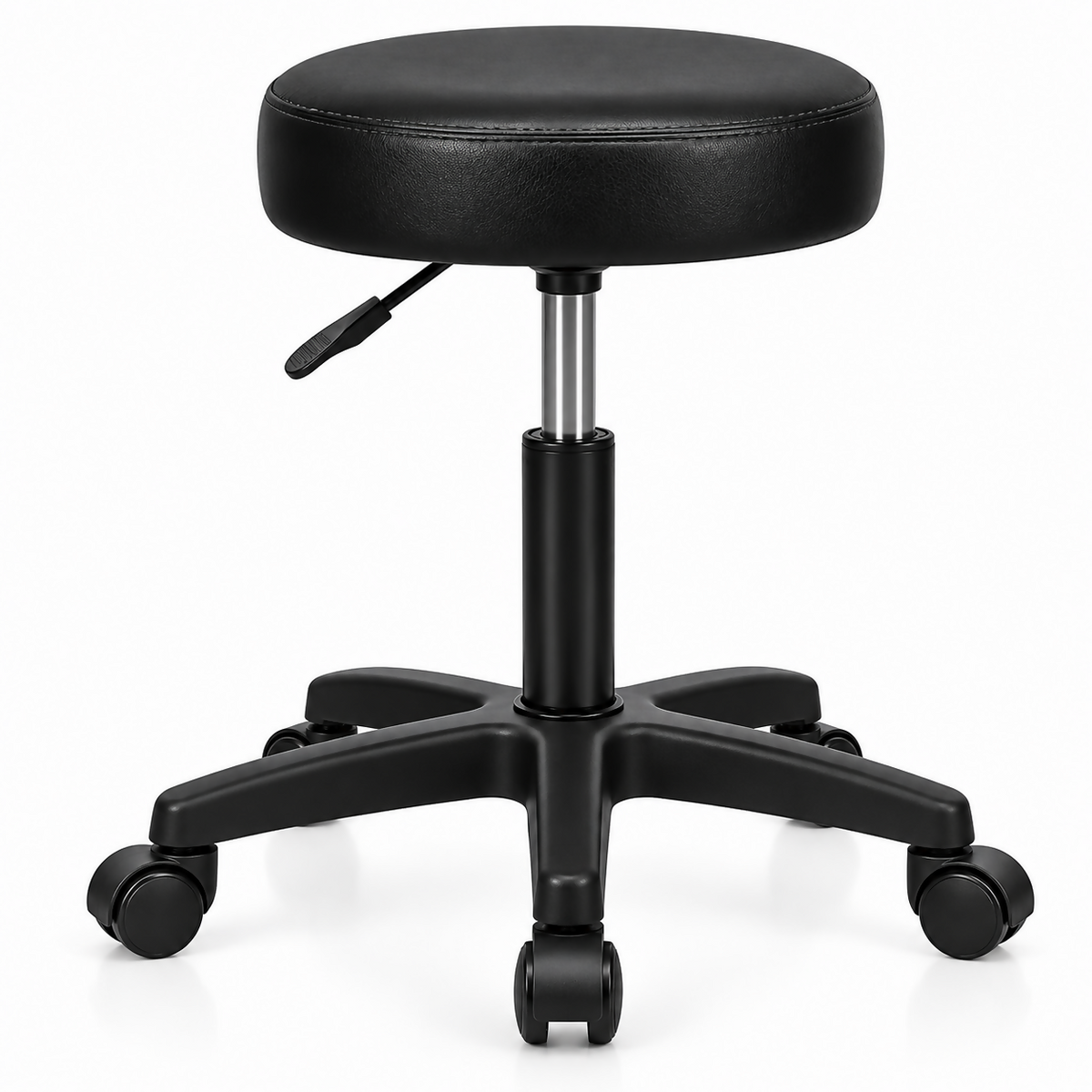Professional Beauty Salon Stool – Tabouret 360° Swivel Adjustable Rolling Chair