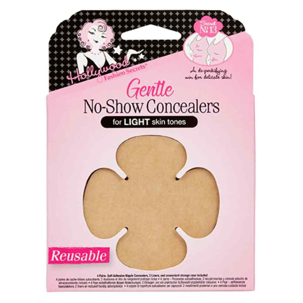 HOLLYWOOD F SECRETS Gentle NoShow Concealers Reusable LIGHT