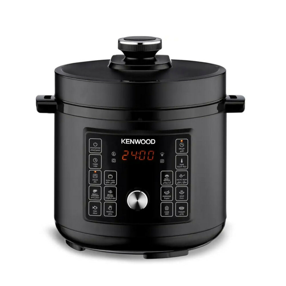 Kenwood 16-In-1 Multifunctional Electric Pressure Cooker - 8L, 1300W [Black], PCM95000BK