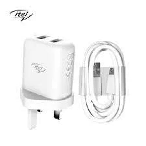 Itel, Travel Adapter 18W Higher Speed Less Time With Type-C Cable