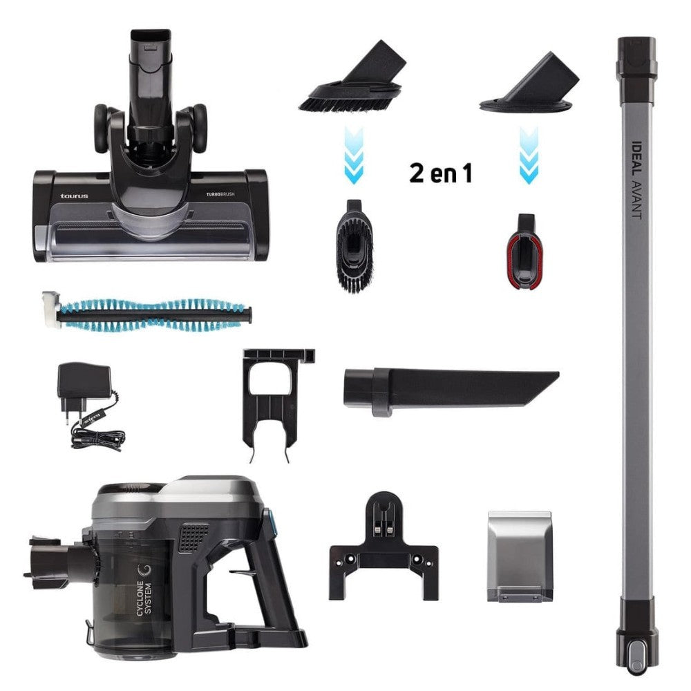 Taurus, 3-In-1 Cordless Stick Vacuum Cleaner, 29.6V Li-ion