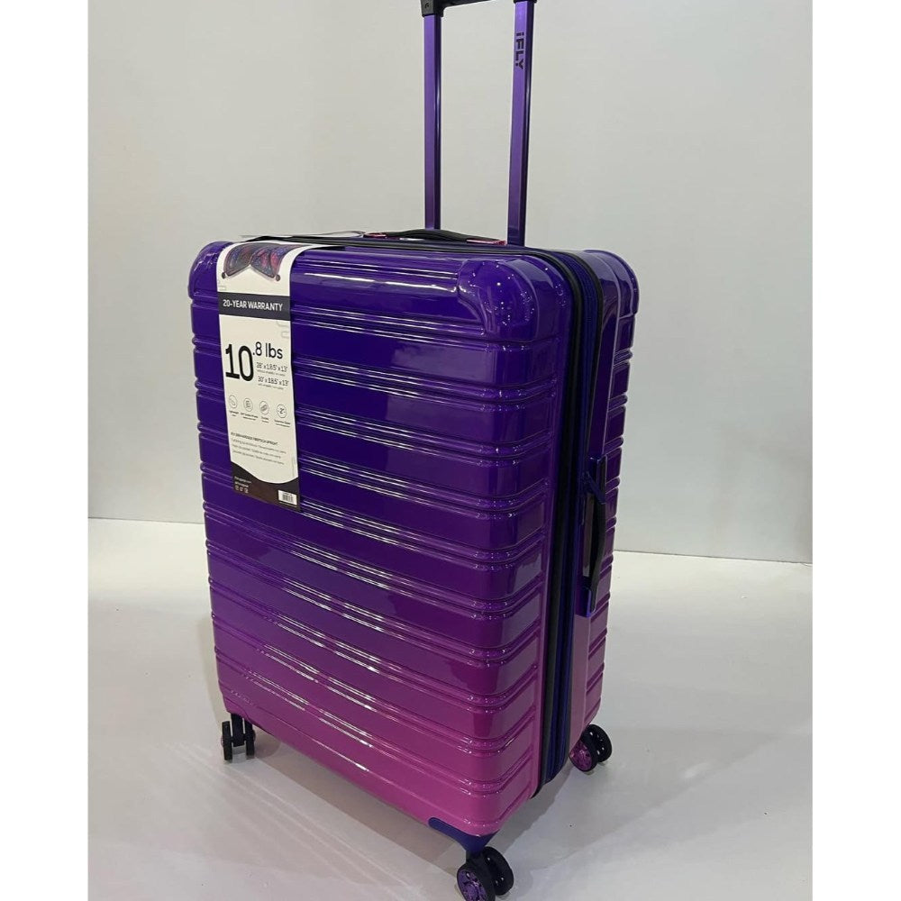 iFly, 30' Expandable Spinner Suitcase - Travel Luggage With Tsa-Approved Lock And Hard Shell Exterior - B|Y Ulisse