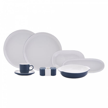 Karaca Nordic 27-Piece Porcelain Breakfast/Serving Set for 6 People, 153.03.07.9371