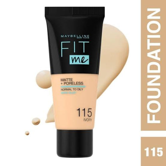 Maybelline, New York Fit Me Foundation 115 Ivory