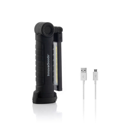 InnovaGoods, 5-In-1 Rechargeable Magnetic Led Torch Litooler, V0103507