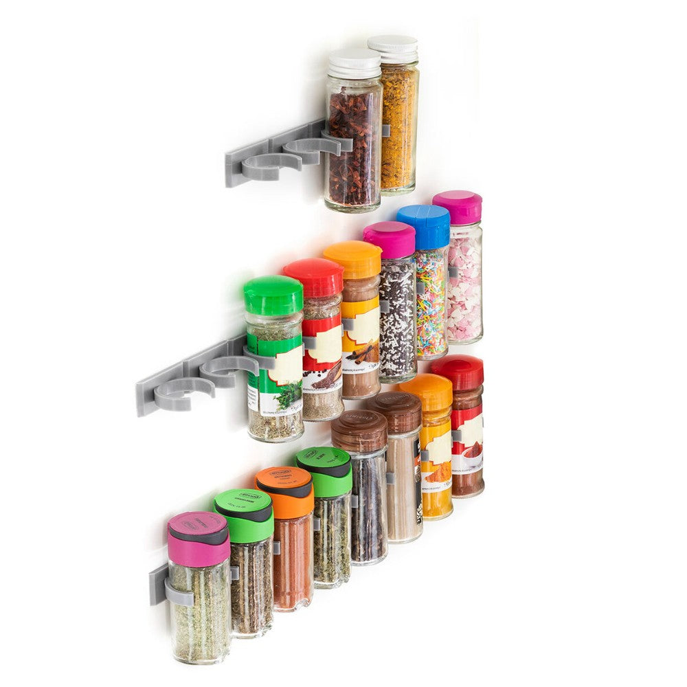 InnovaGoods, Adhesive And Divisible Spice Organiser Jarlock X20, V0103336