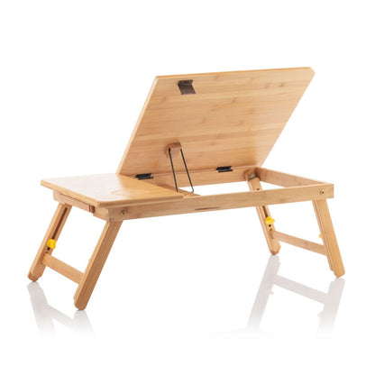 InnovaGoods, Bamboo Folding Side Table Lapwood, V0103031