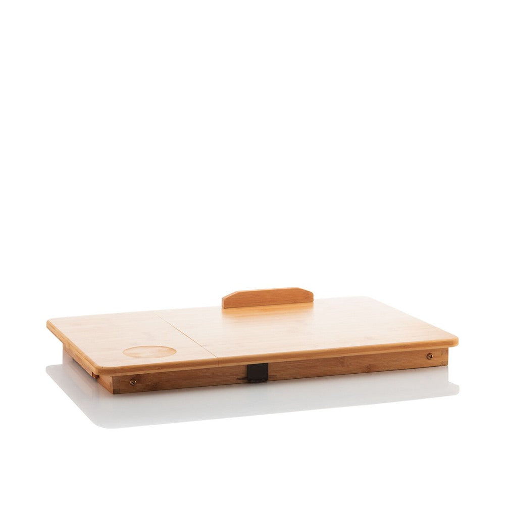 InnovaGoods, Bamboo Folding Side Table Lapwood, V0103031