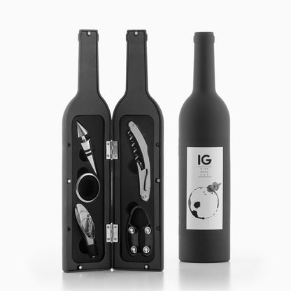 InnovaGoods, Bottle Wine Set 5 Pieces, V0100451