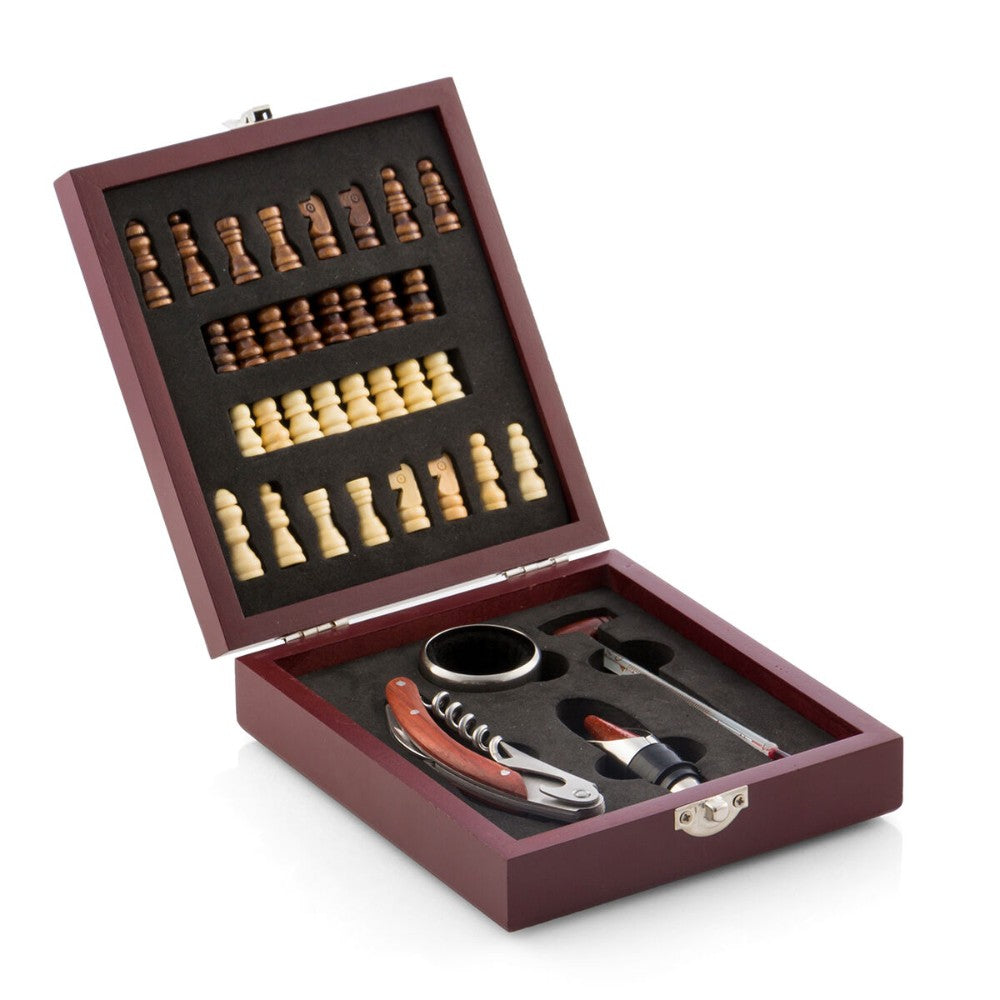 InnovaGoods, Chess Wine Set 37 Pieces, V0100602