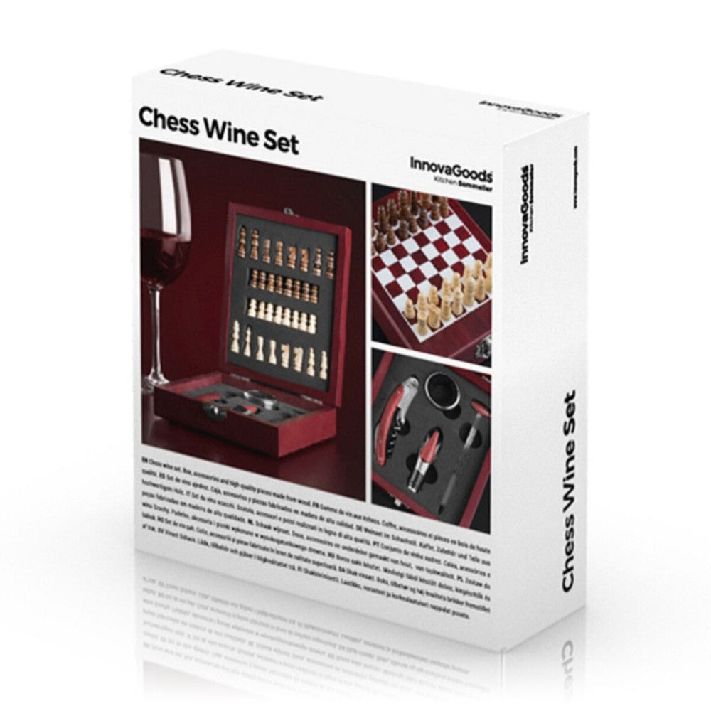InnovaGoods, Chess Wine Set 37 Pieces, V0100602