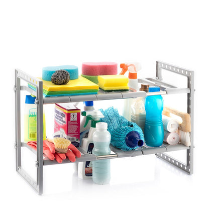 InnovaGoods, Extendable Under-Sink Shelf Unit Shibblek 2 Shelves, V0103677