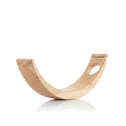 InnovaGoods, Floating Wooden Wine Bottle Holder Woolance, V0103356