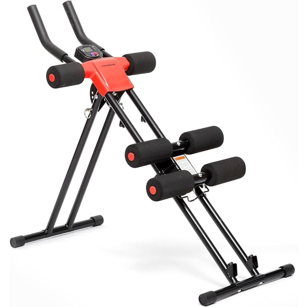 InnovaGoods, Folding Abdominal Machine With Exercise Guide Plawer, V0103487