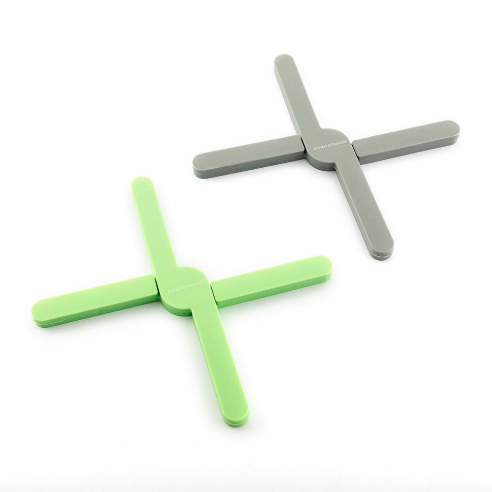 InnovaGoods, Individual Folding Silicone Trivet Folvet 2 Units, V0103768